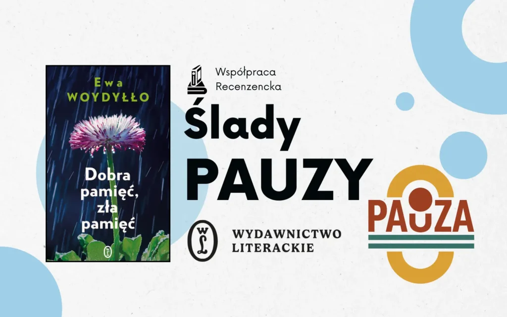 okładka recenzowanej książki, obok napis ślady pauzy