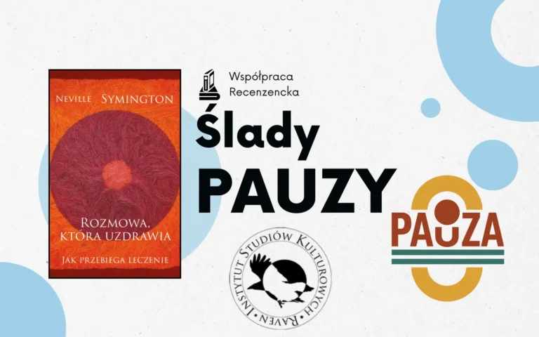 okładka recenzowanej książki, obok napis ślady pauzy
